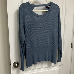 Sweater with Open Cross-back -Medium